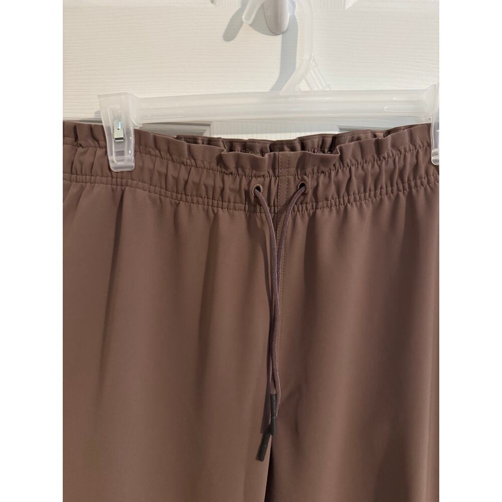 Athleta Metropolis Joggers Mineral Brown Travel Commute Lounge Size 6 Tall - Picture 5 of 11